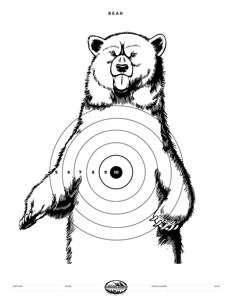 Printable Shooting Targets And Gun Targets • Nssf in Funny Targets For Shooting Printable