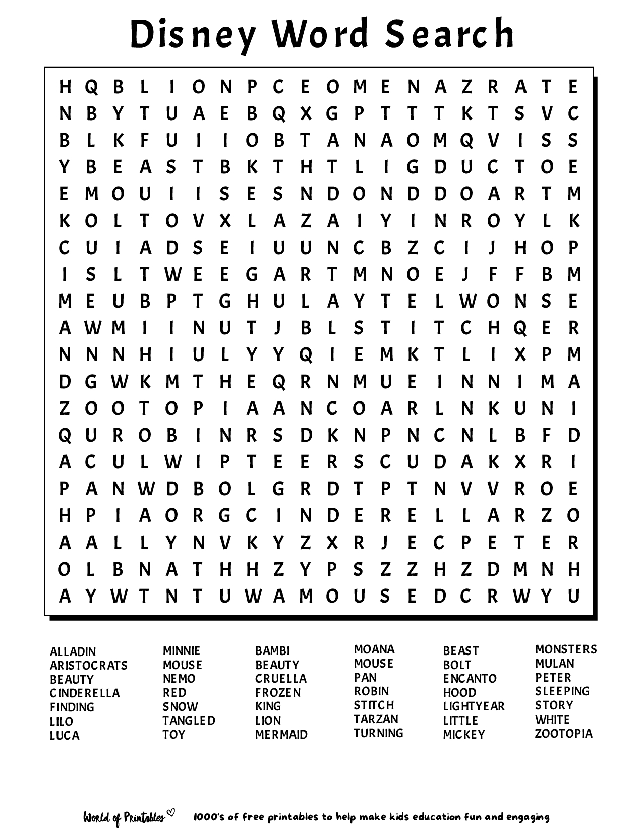 Printable Word Search | World Of Printables - Worksheets Library in Free Word Search Games Printable