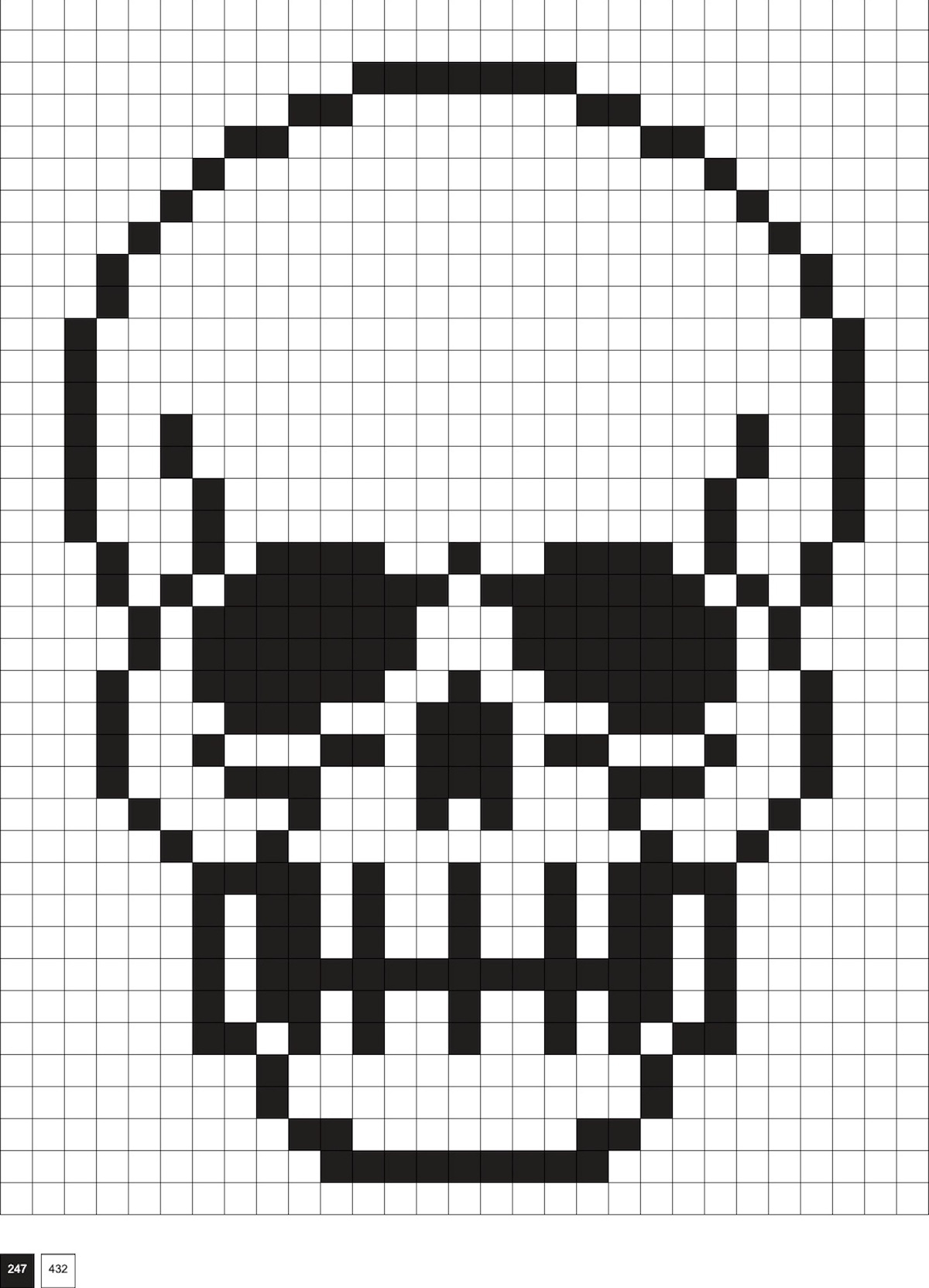 Skull Perler Beads (25+ Free Patterns) - Diy Candy in Free Printable Plastic Canvas Patterns Skulls