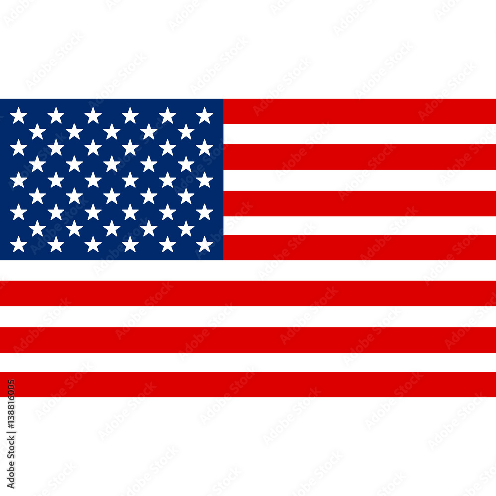 Stock-Vektorgrafik „American Flag Image. American Flag Drawing Jpg for Printable American Flag Clip Art