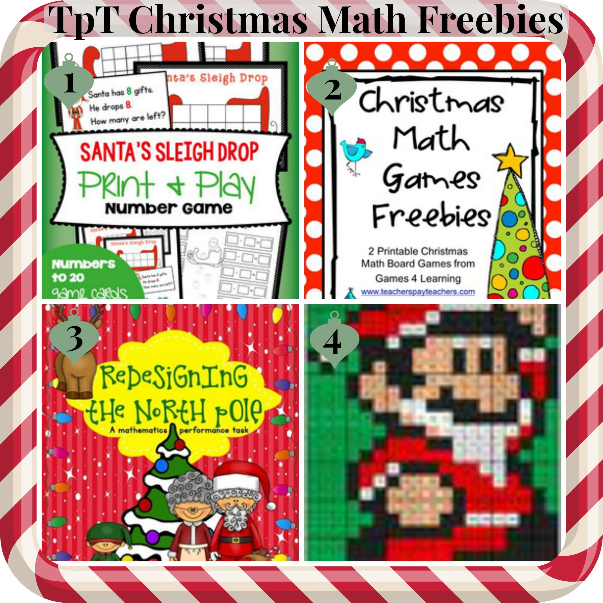 Teachers Pay Teachers Christmas Freebies - The Recovering intended for Teachers Pay Teachers Free Printable