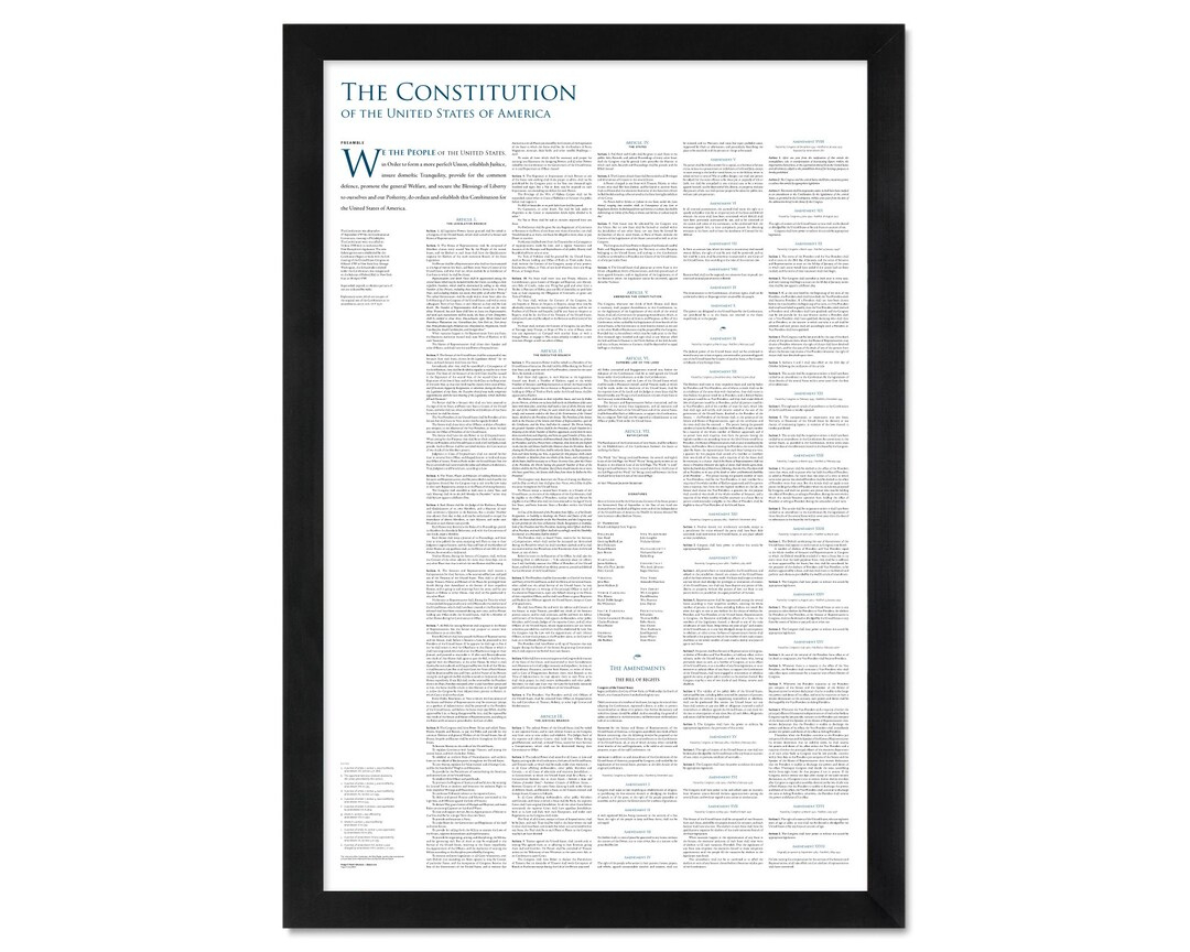 The Constitution Of The United States — The Complete Text: The with Printable Copy Of The Constitution