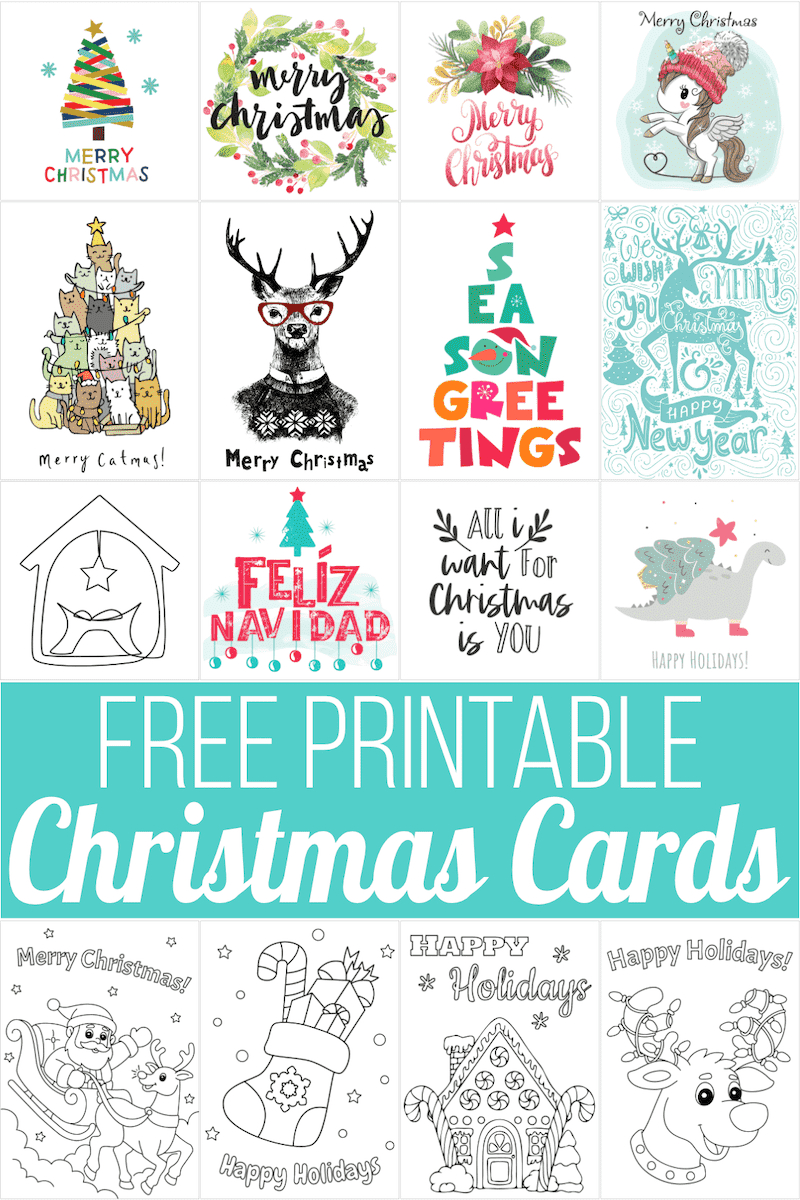 160 Free Printable Christmas Cards For 2025 intended for Printable Christmas Cards Free