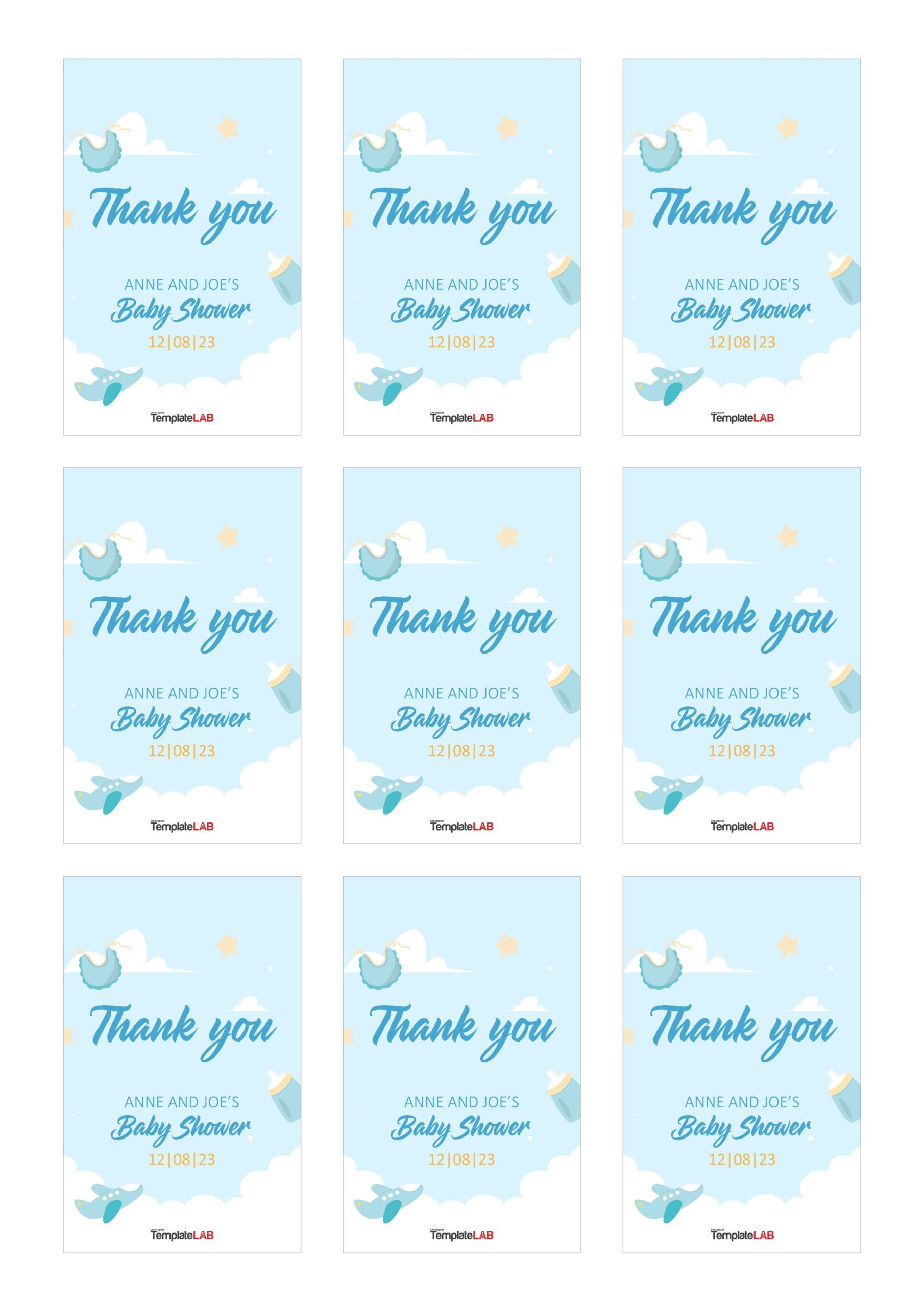 19 Free Editable Gift Tag Templates [Word, Pptx, Psd] pertaining to Gift Tag Template Editable Free