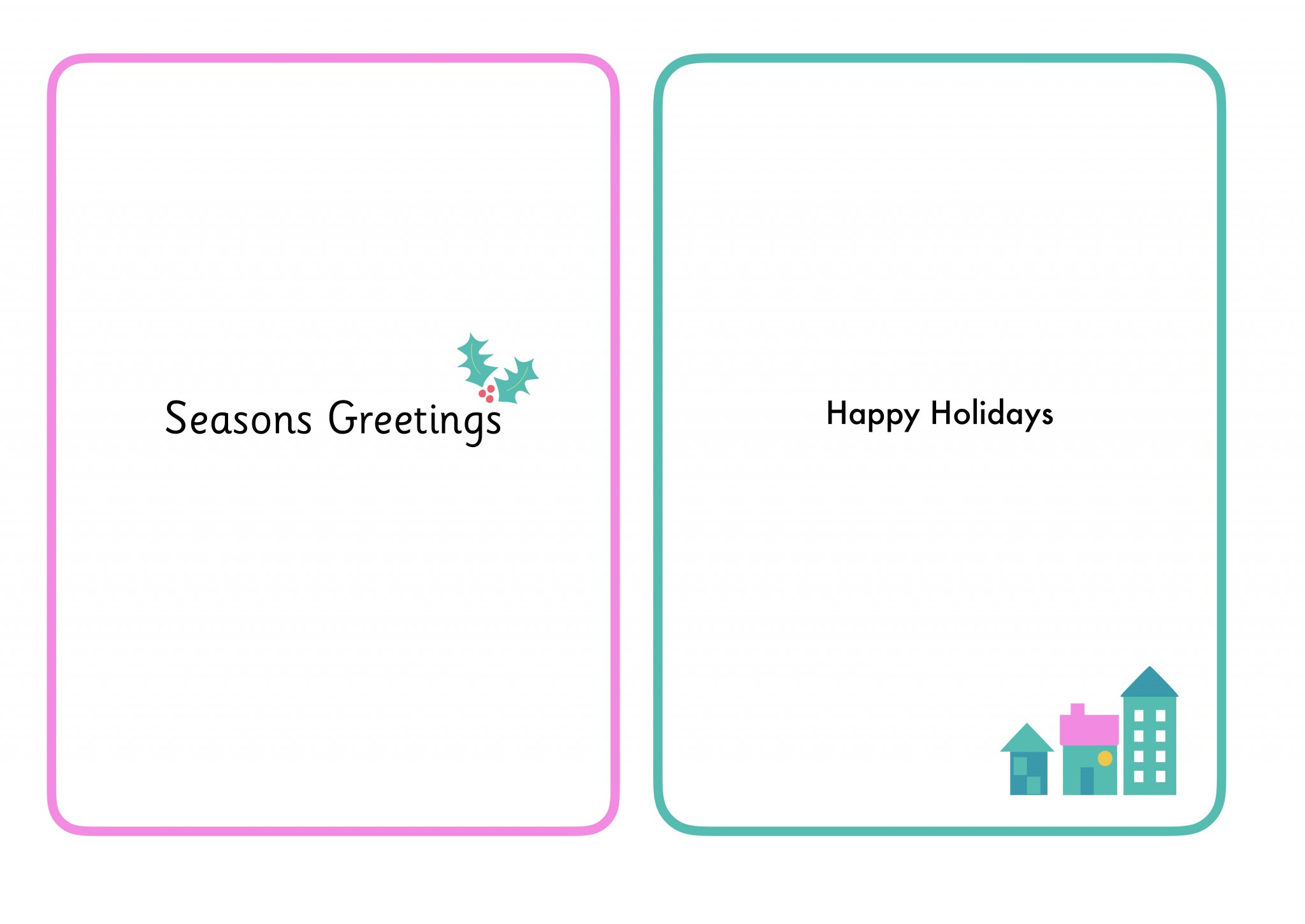 Christmas Card Inserts With Small Images - Printable Teaching regarding Free Printable Christmas Card Inserts