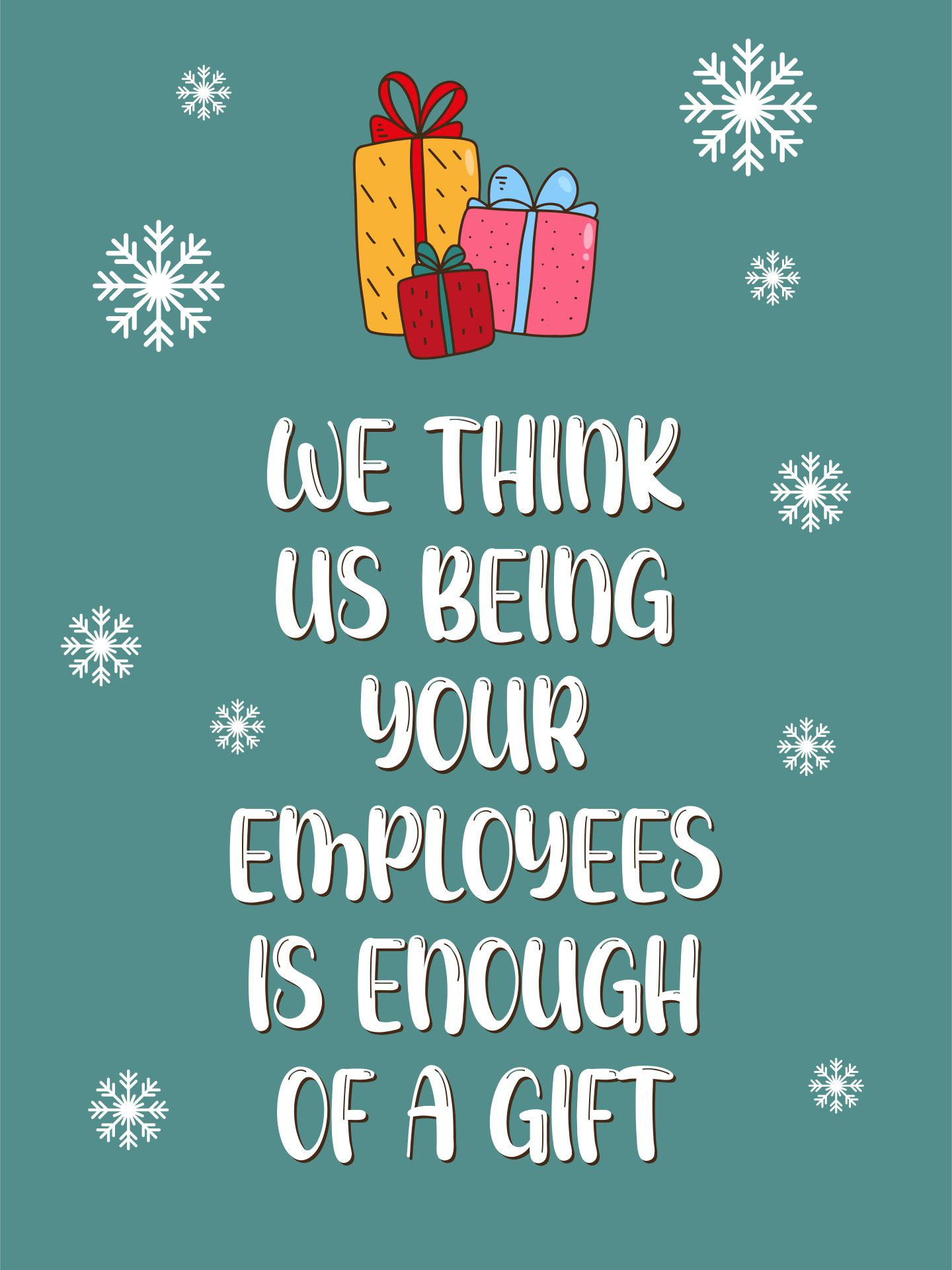 Christmas Cards For Boss - 11 Free Pdf Printables | Printablee regarding Free Printable Christmas Card For Boss