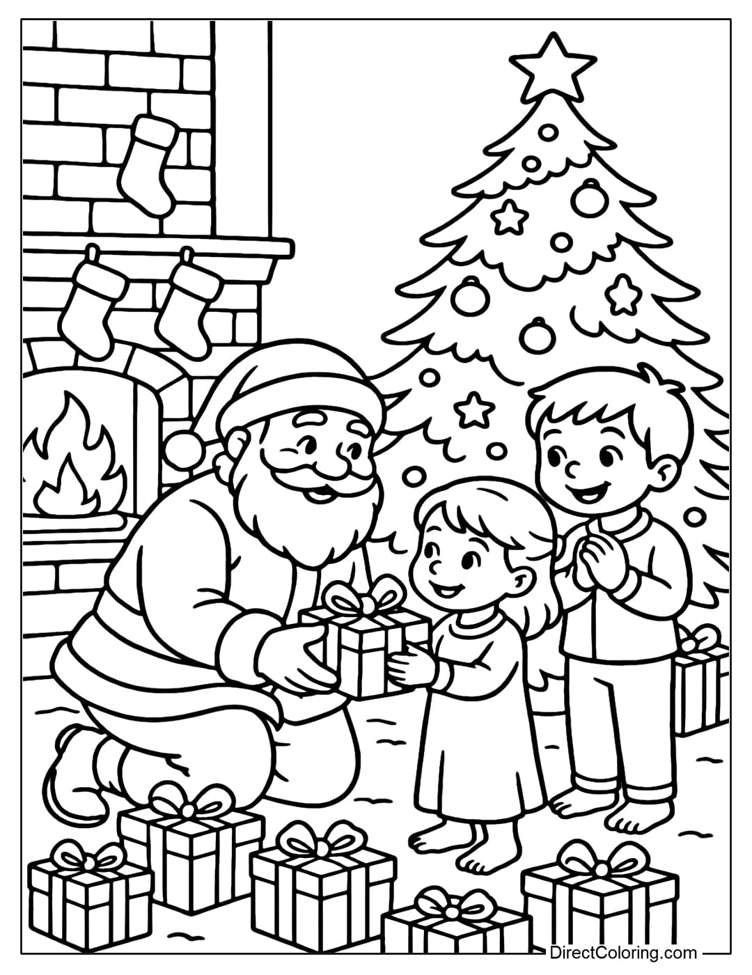 Christmas Coloring Pages - Free Pdf To Download And Print inside Christmas Colouring Pages Printable