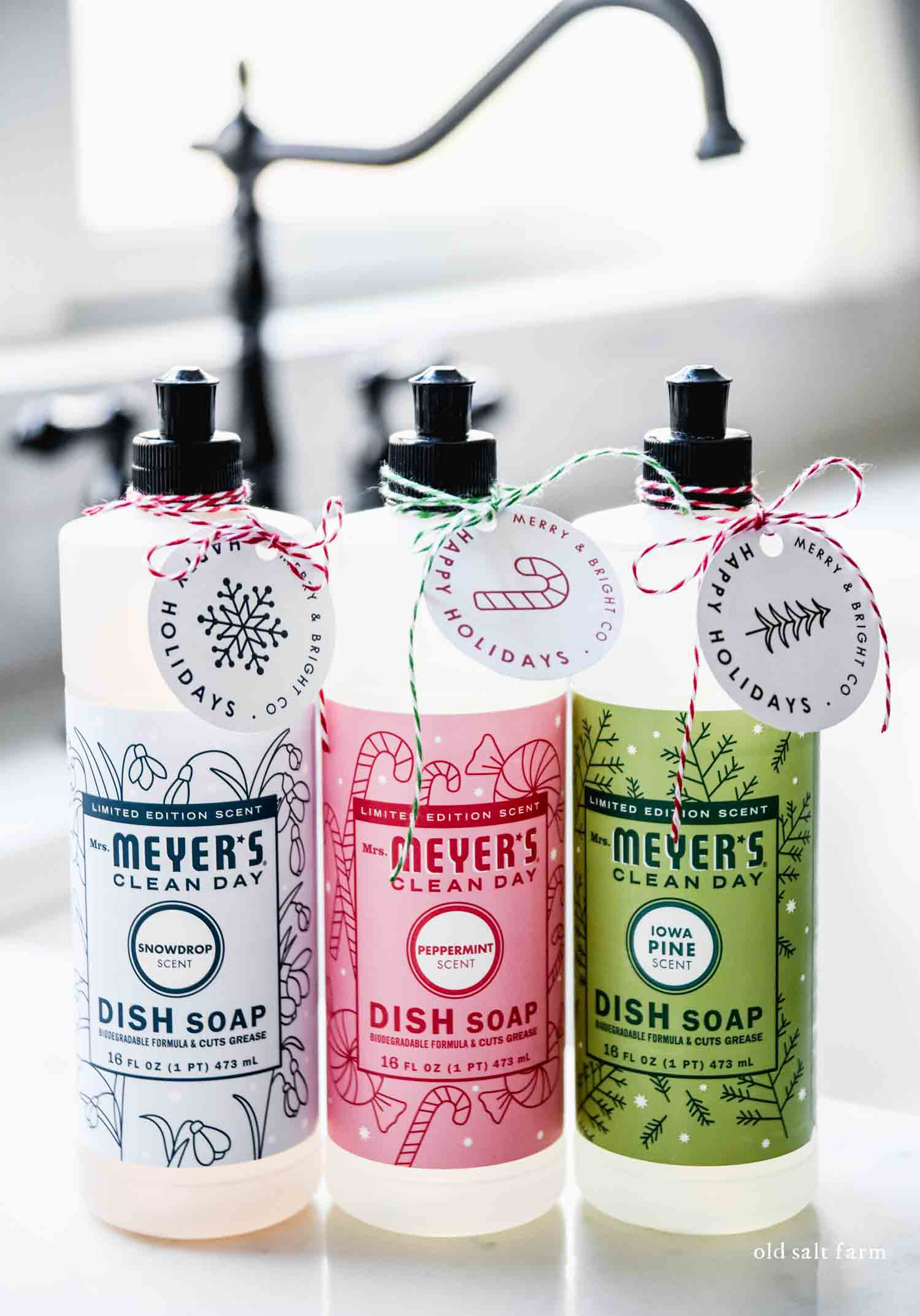 Christmas Gift Tags - Free Printable | Old Salt Farm in Hand Soap Christmas Gift Tags Printable