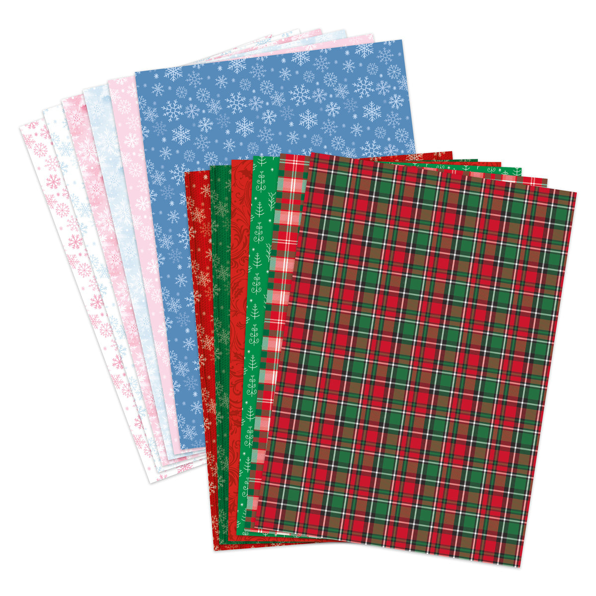 Christmas Variety Printed Cardstock, 24 Sheets within Printable Christmas Card Stock Paper