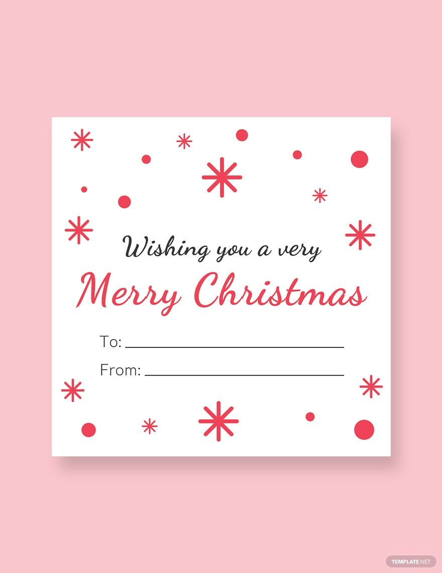 Free Christmas Label Templates, Editable And Printable regarding Printable Christmas Card Labels