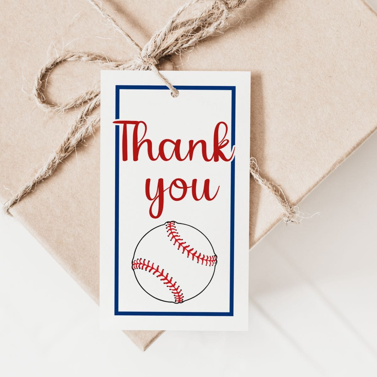 Free Printable Baseball Thank You Tags - Love &amp;amp; Laugh Games inside Baseball Thank You Cards Printable Free