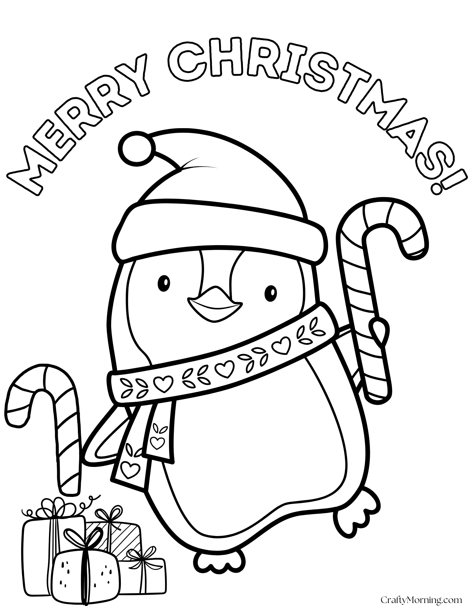 Free Printable Christmas Coloring Pages - Crafty Morning pertaining to Christmas Colouring Pages Printable
