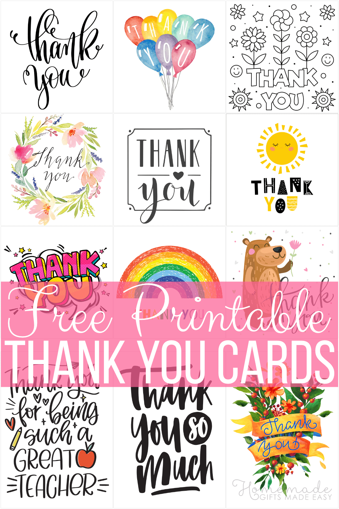 Free Teacher Appreciation Cards &amp;amp; Thank You Cards For Teachers 2025 regarding Card Maker Printable Thank You Cards