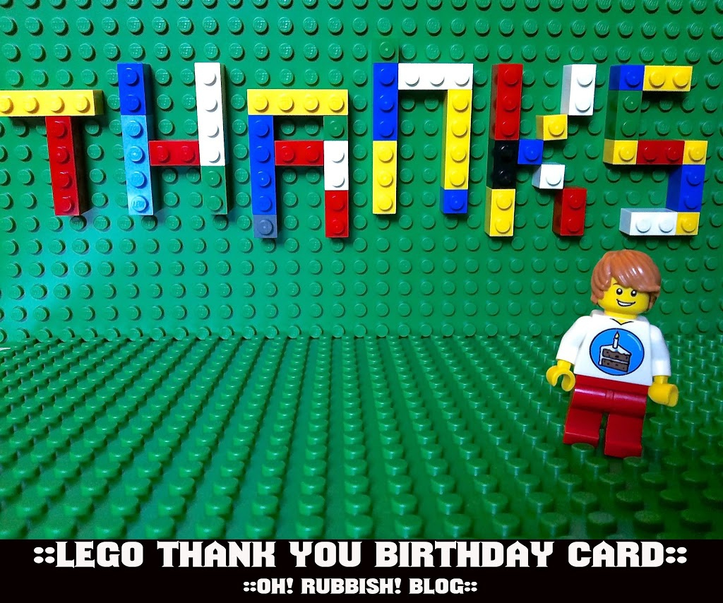 Lego Thank You Card :: Free Lego Party Printables :: Birthday throughout Lego Thank You Cards Printable Free