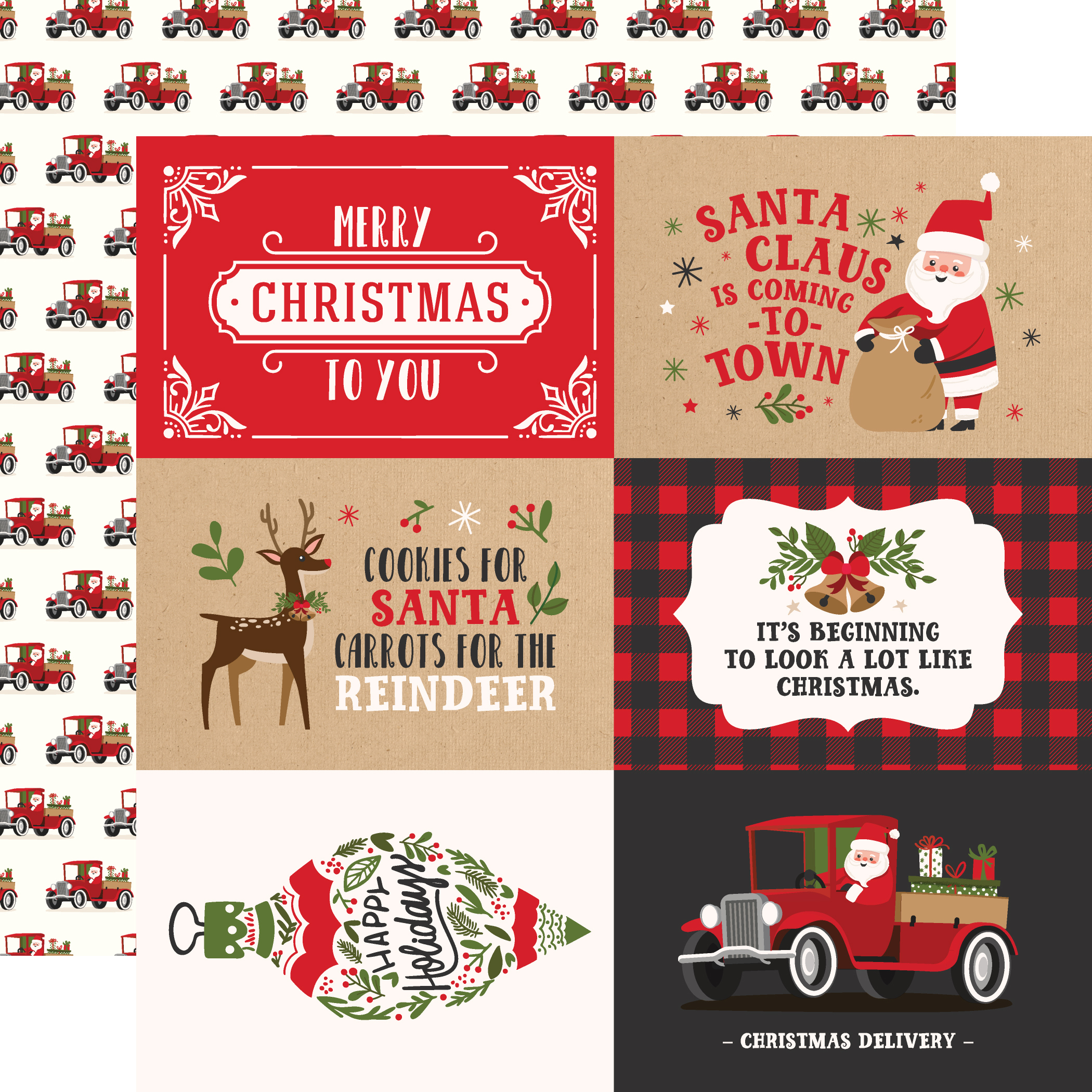 My Favorite Christmas: 4X6 Journaling Cards 12X12 Patterned Paper inside Christmas Card Stock 4X6 Printable