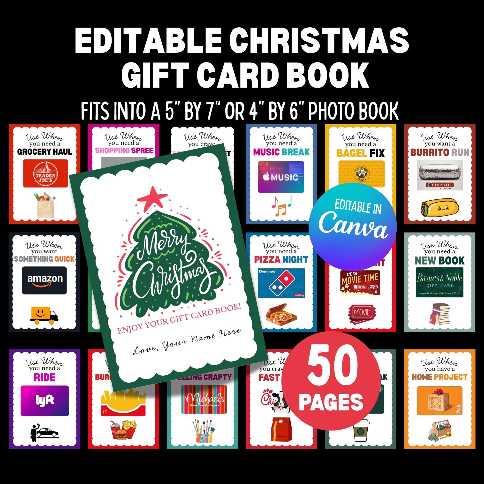 Printable Christmas Gift Card Books - 60+ Gift Ideas For 2025 with regard to 50 Gift Card Amazon Christmas Printable