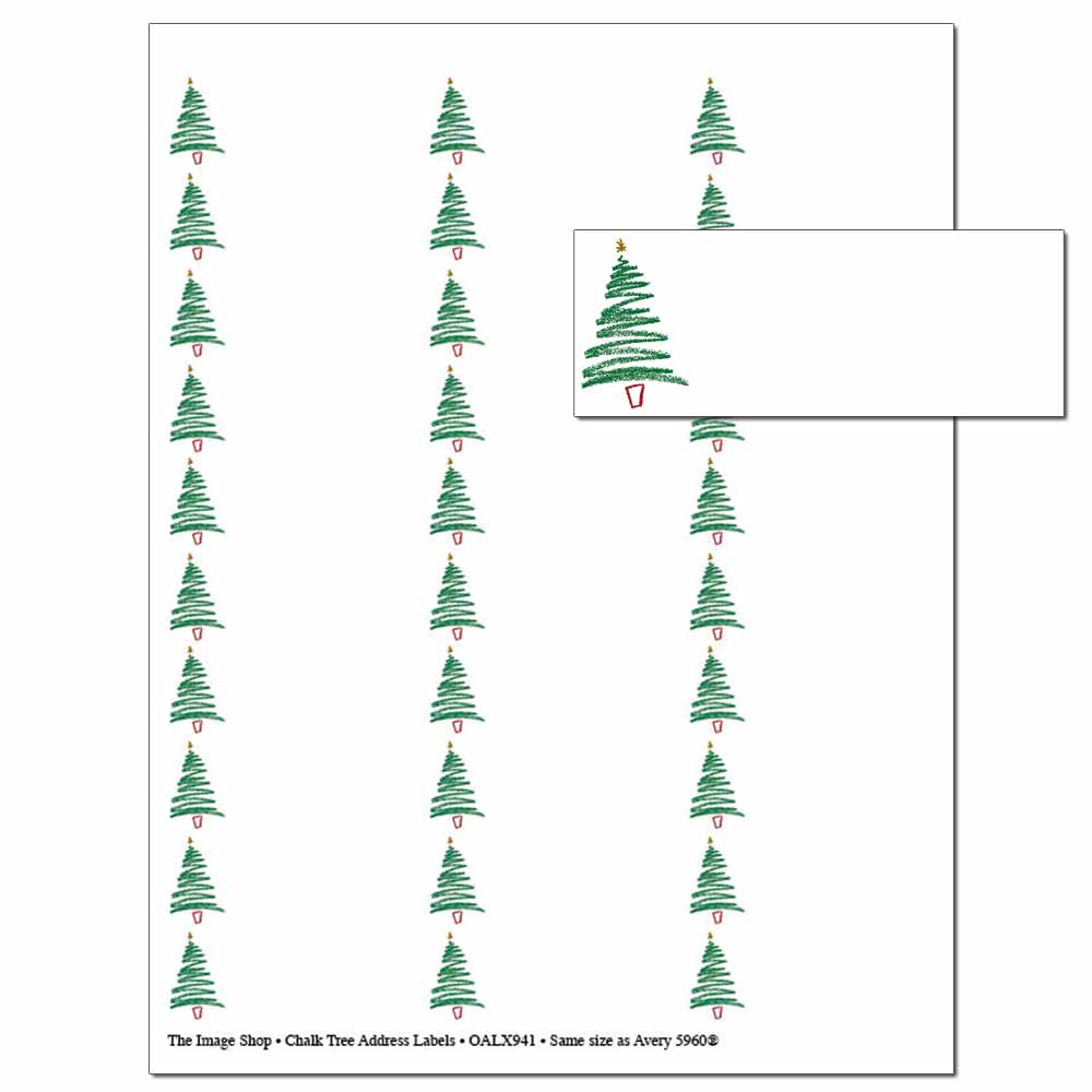 Printable Holiday Address Labels | The Image Shop inside Printable Christmas Card Labels For Envelopes