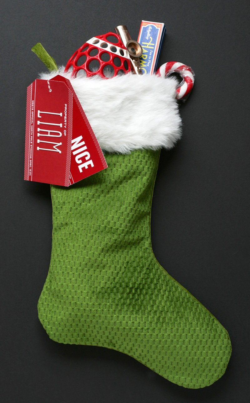 Stocking Tags + 12 Free Christmas Printables - Paging Supermom intended for Printable Christmas Stocking Name Tags