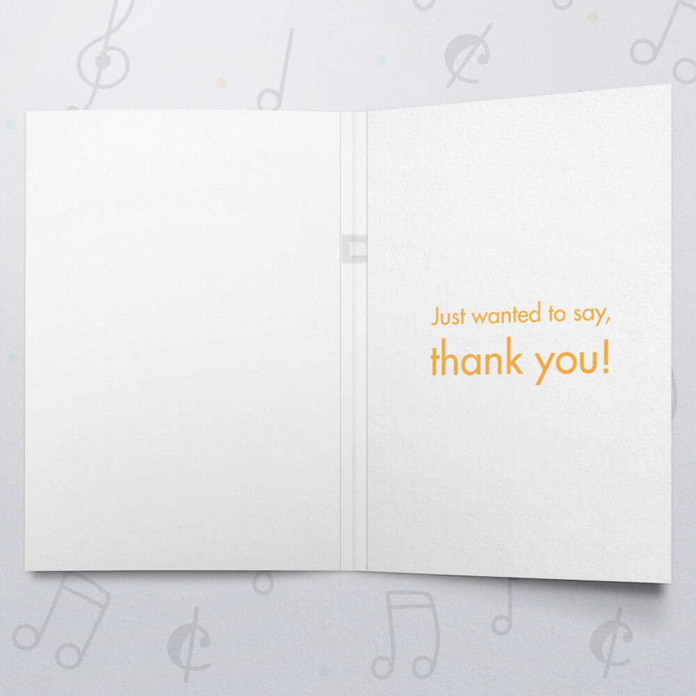 Thank You – Musical Thank You Card - Bigdawgs Greetings with regard to Blank Inside Thank You Cards Printable