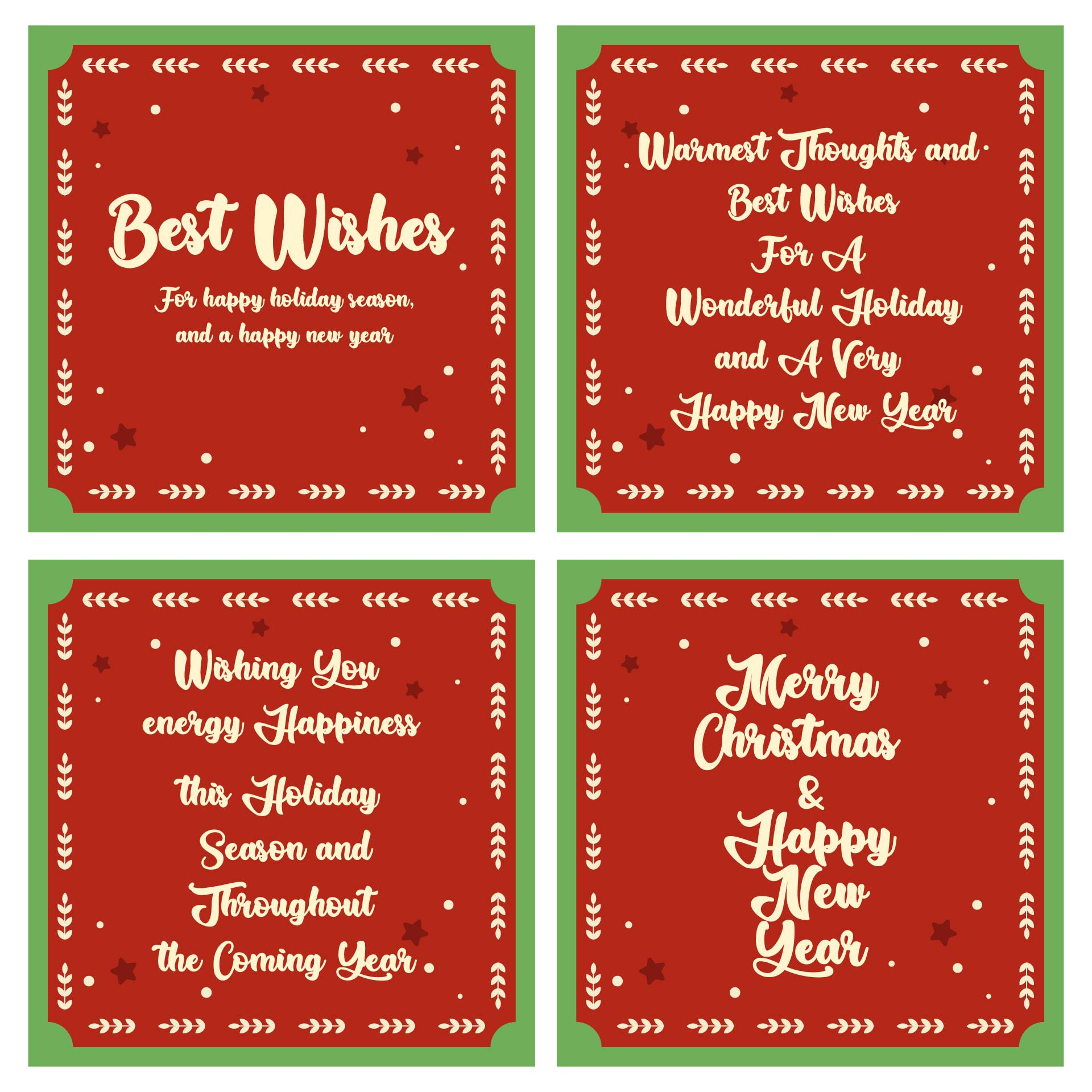 Verses For Cards - 10 Free Pdf Printables | Printablee intended for Free Printable Christmas Card Verses