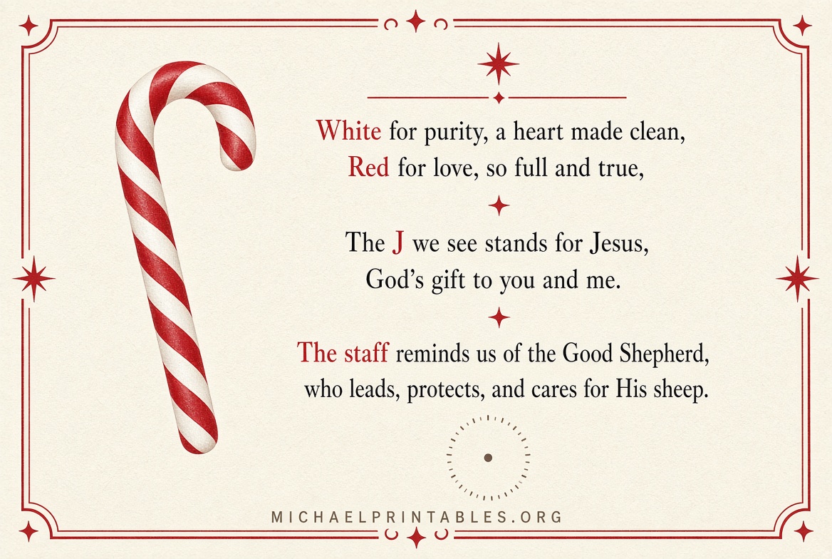 Free Candy Cane Story Printable for Kids (2)