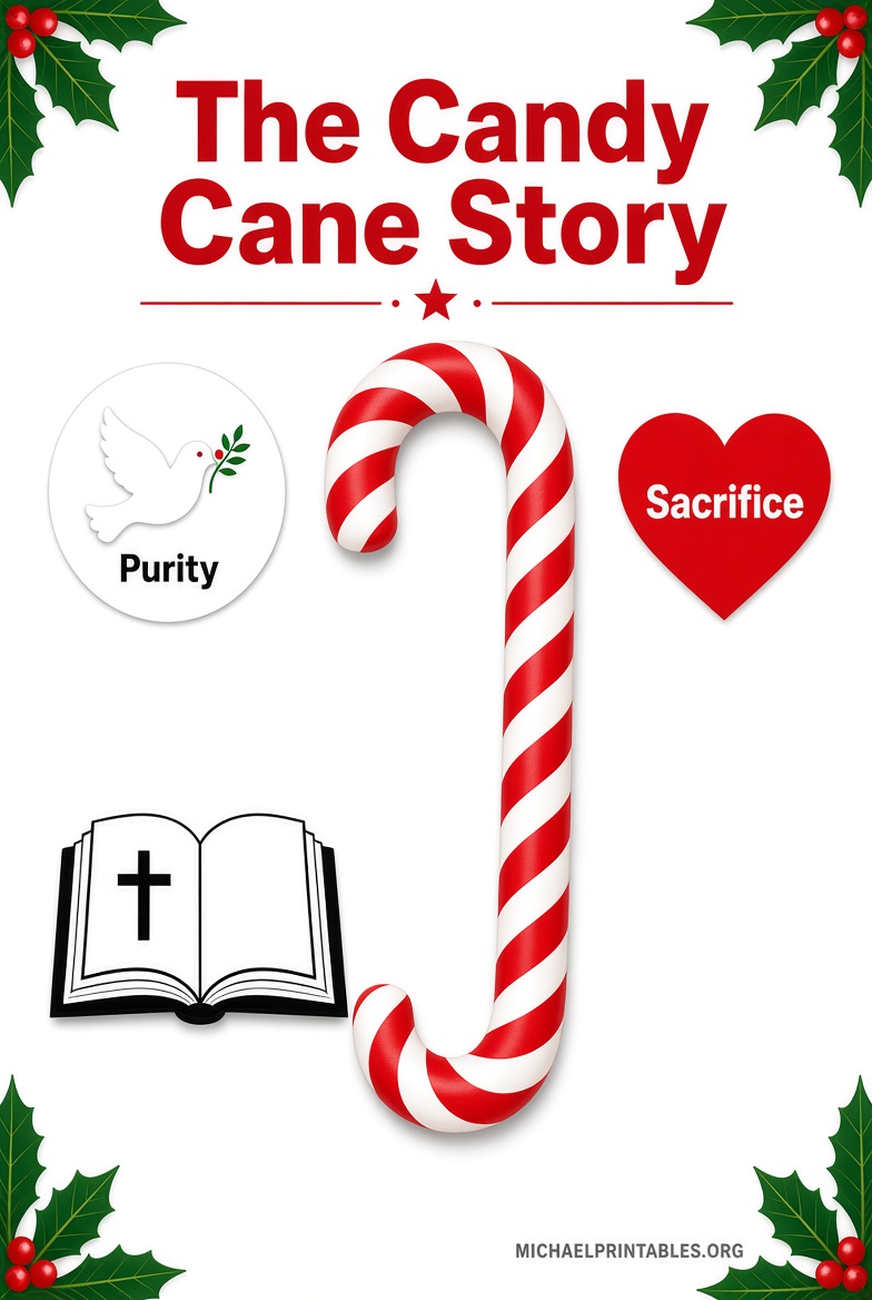 Free Candy Cane Story Printable for Kids (3)
