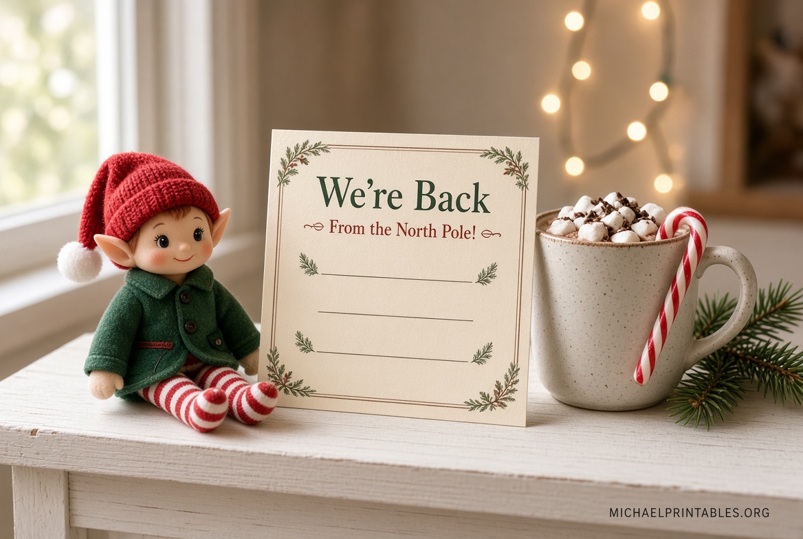 Free Elf on the Shelf We're Back Letter Printable (2)