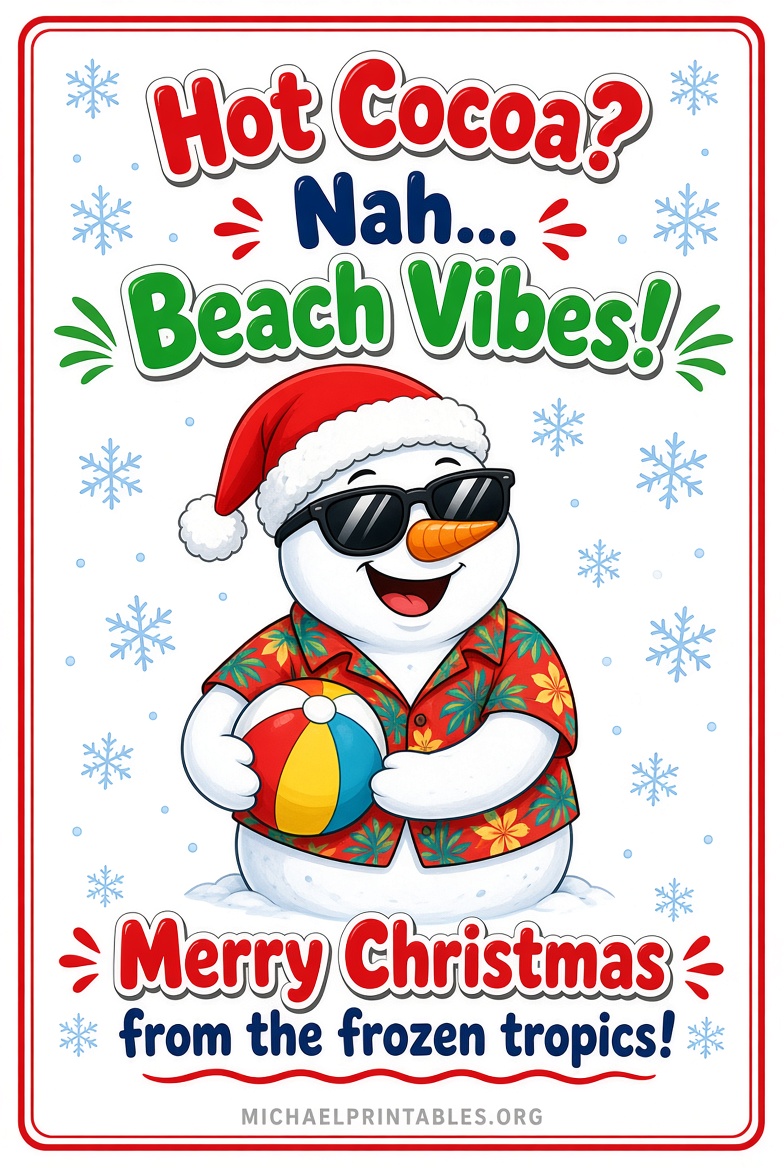 Free Funny Printable Christmas Cards (1)