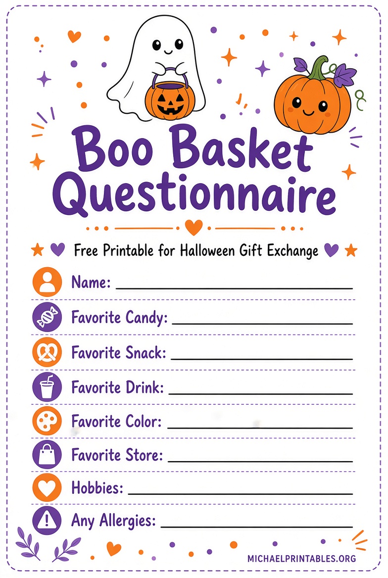 Free Printable Boo Basket Questionnaire PDF (2)