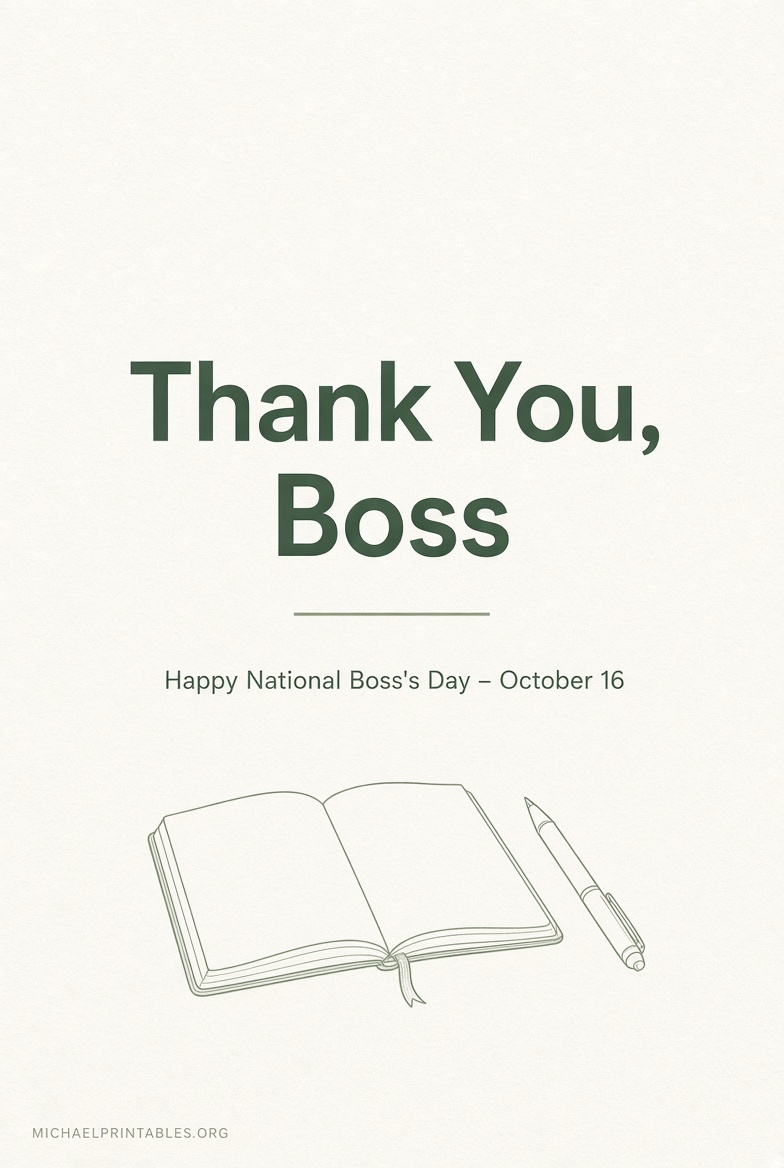 Free Printable Cards for Boss's Day (1)