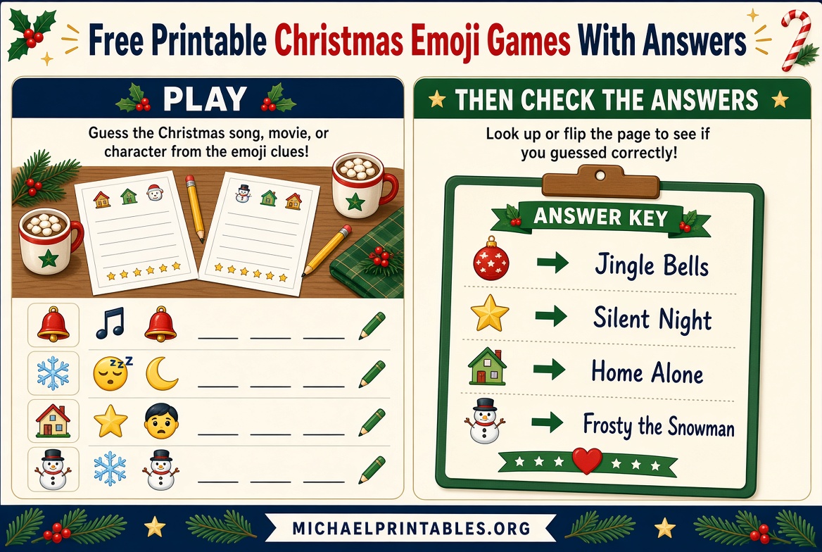 Free Printable Christmas Emoji Games With Answers (4)