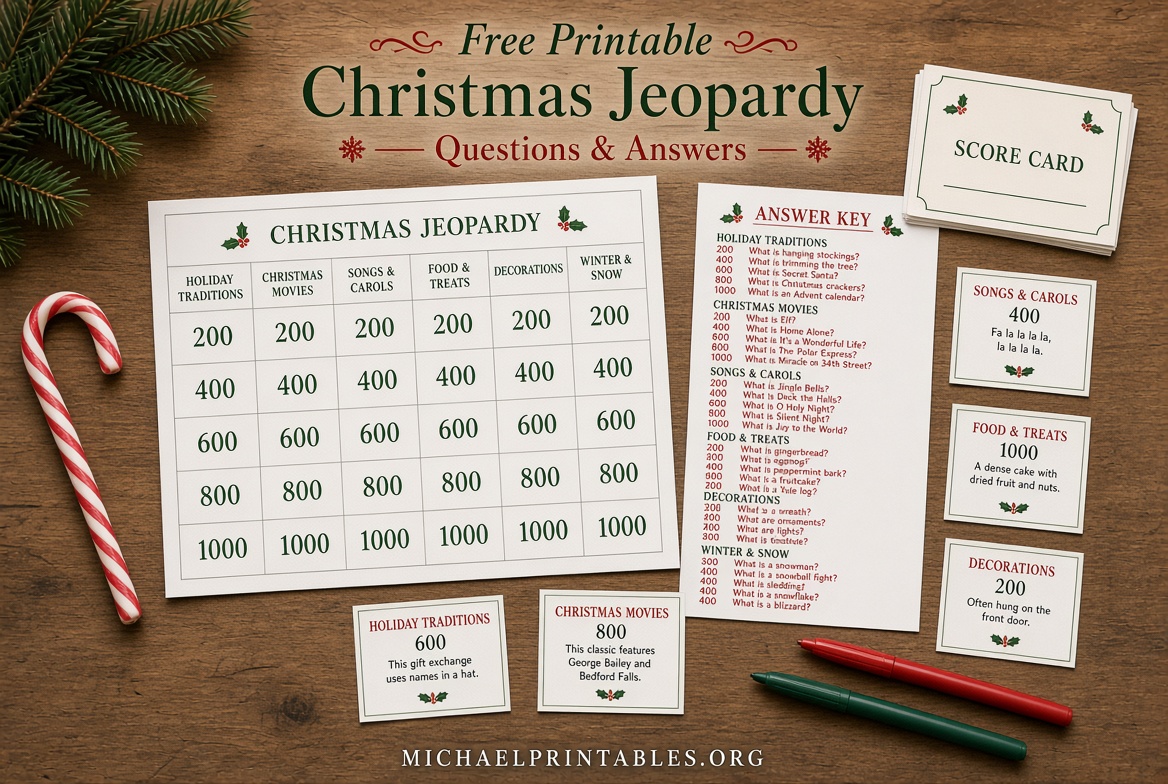Free Printable Christmas Jeopardy Q&A (2)