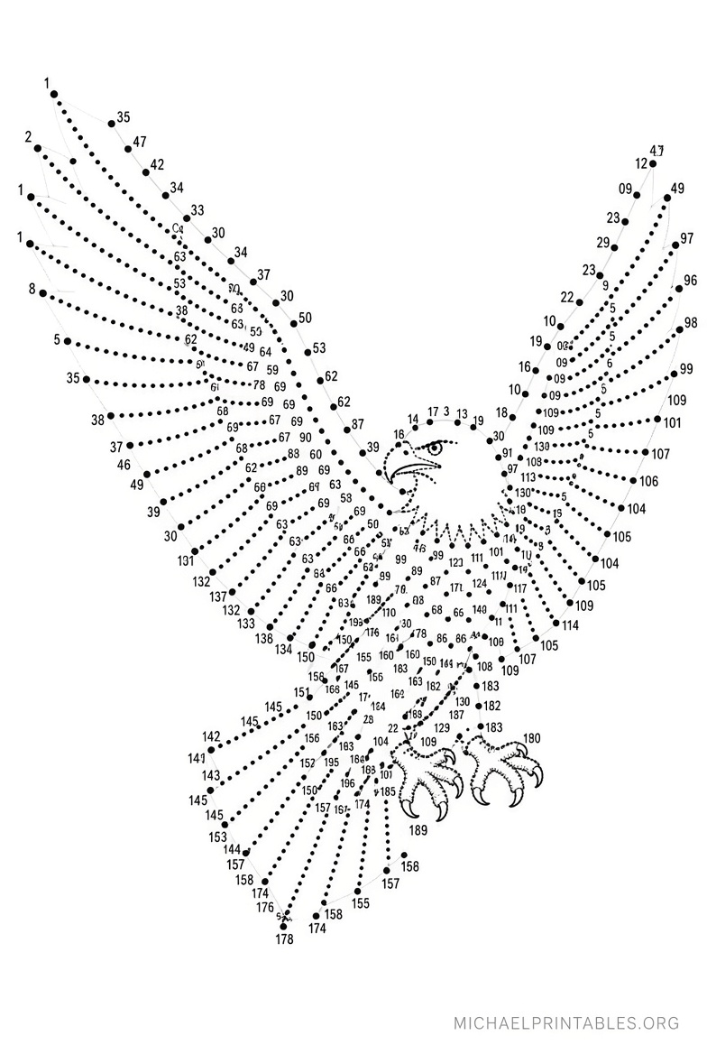 Free Printable Connect the Dots for Adults