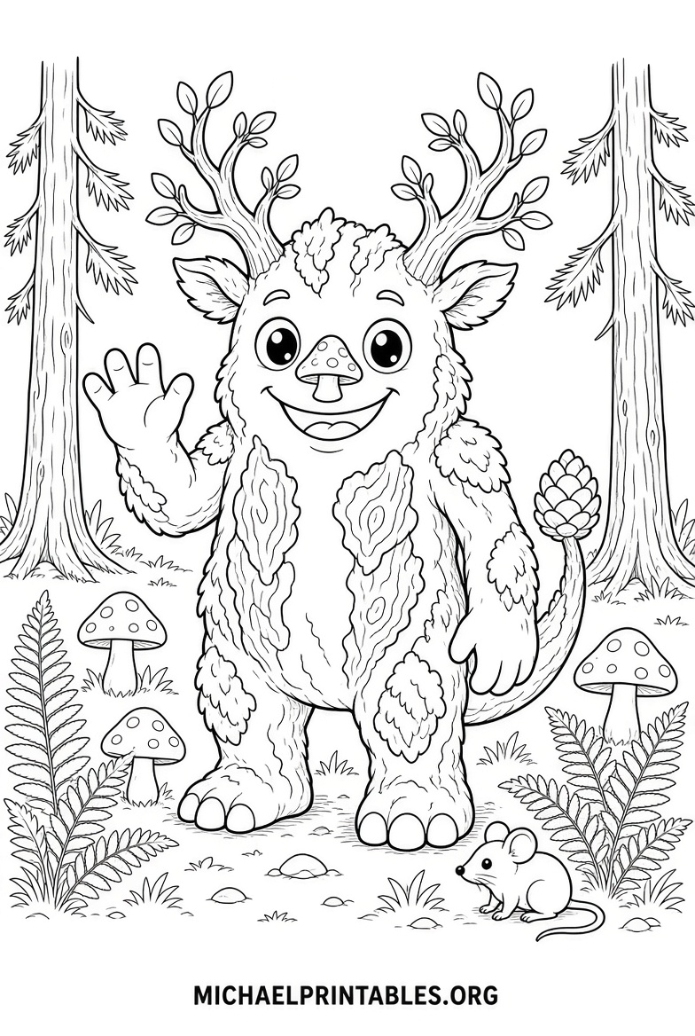 Free Printable Gruffalo Colouring Pages