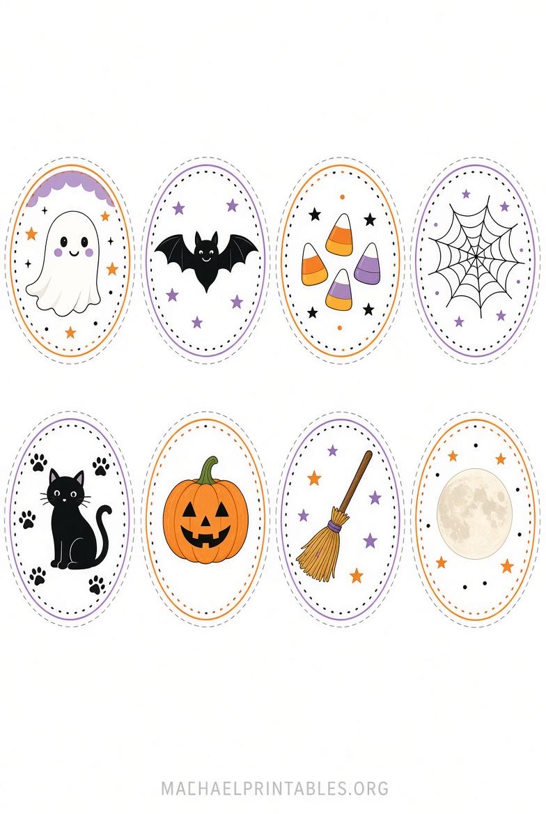Free Printable Halloween Labels & Tags