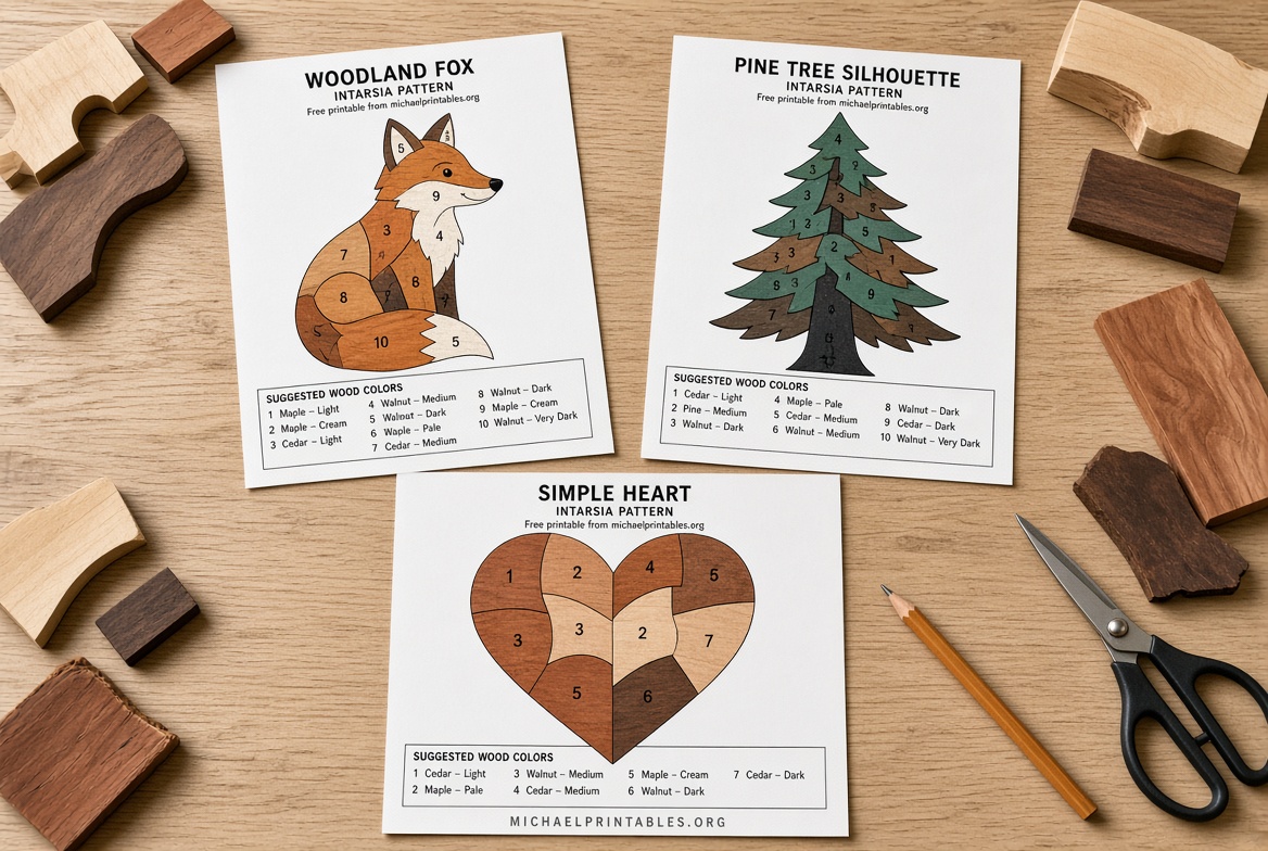 Free Printable Intarsia Wood Patterns (1)