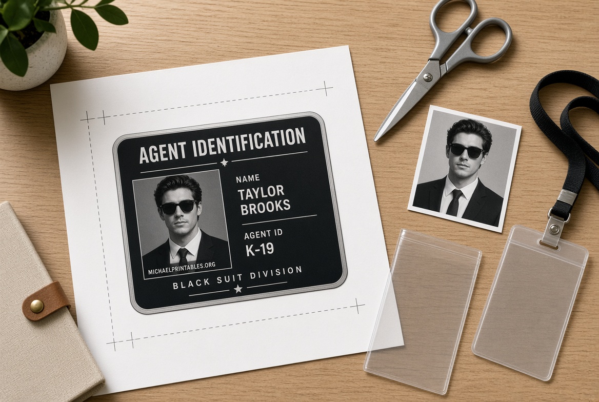 Free Printable Men in Black ID Badge (USA) (4)