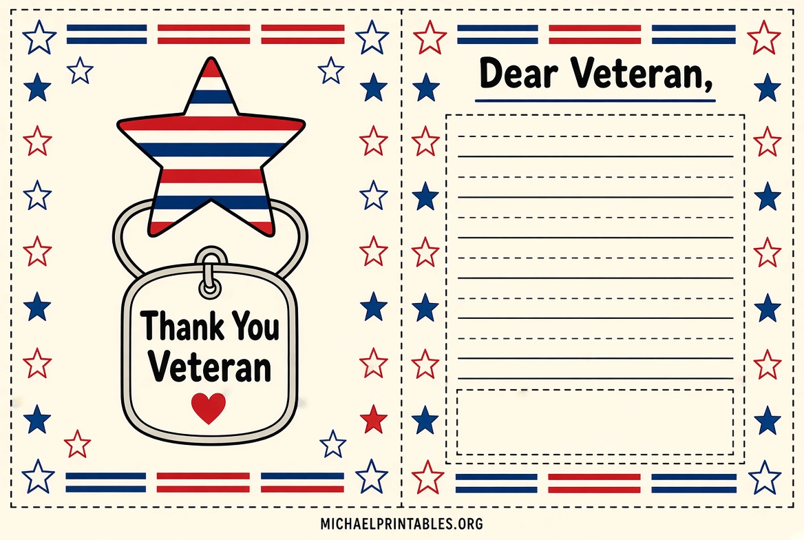 Free Printable Veterans Day Activities for Kindergarten