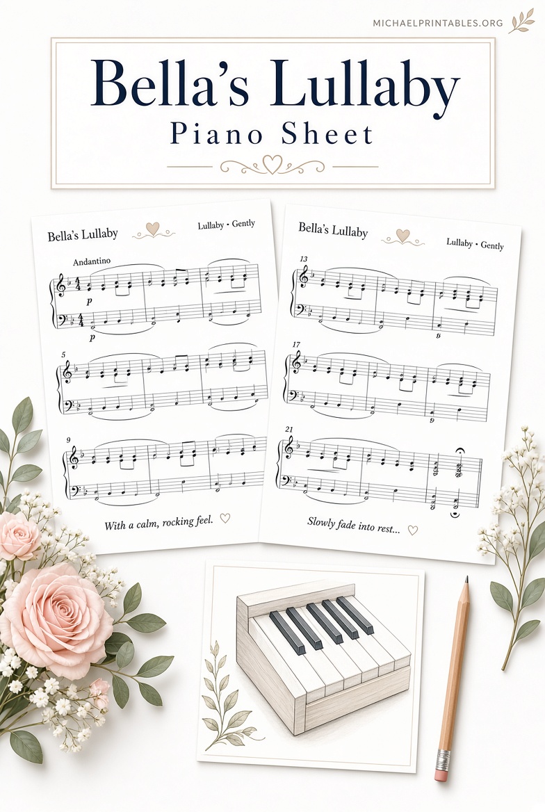 Bella's Lullaby Free Piano Sheet Music