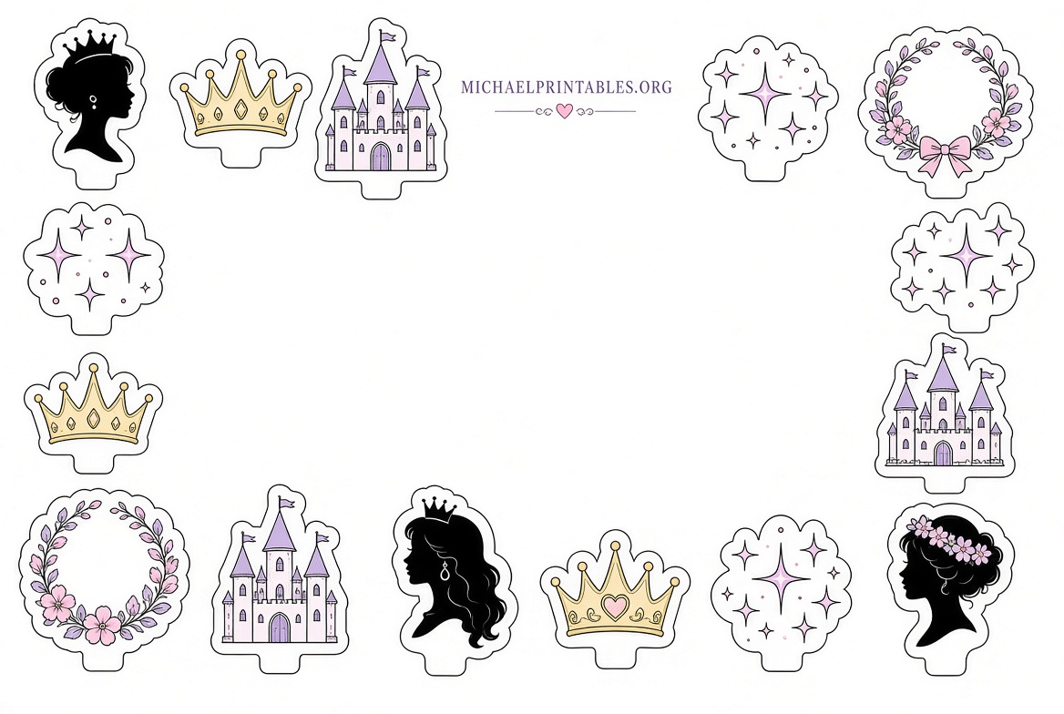 Free Disney Princess Cupcake Toppers Printables