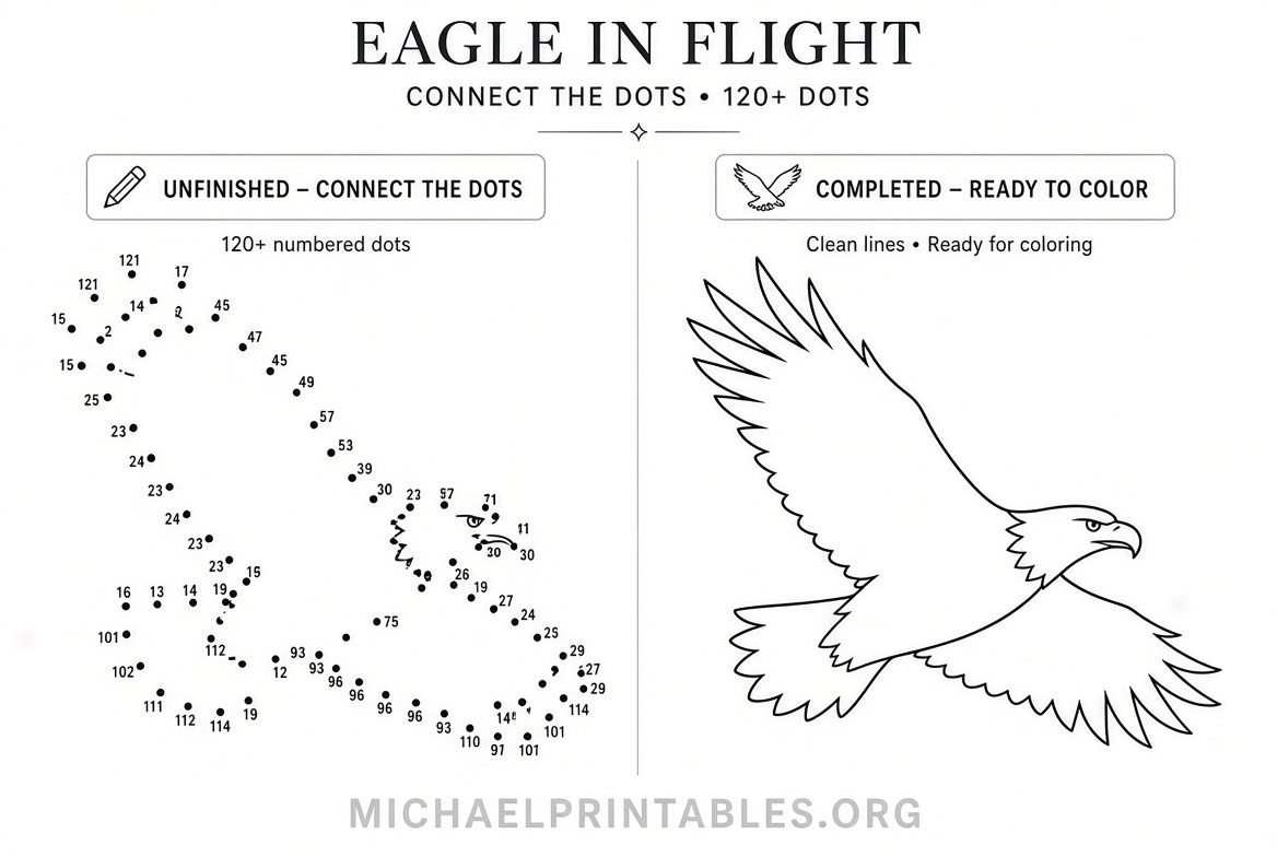 Free Dot to Dot Printables for Adults