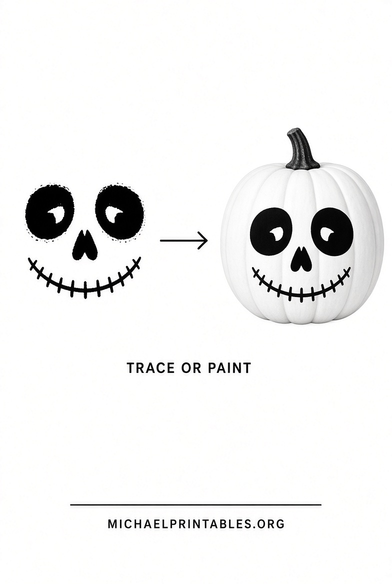 Free Jack Skellington Stencil Printable