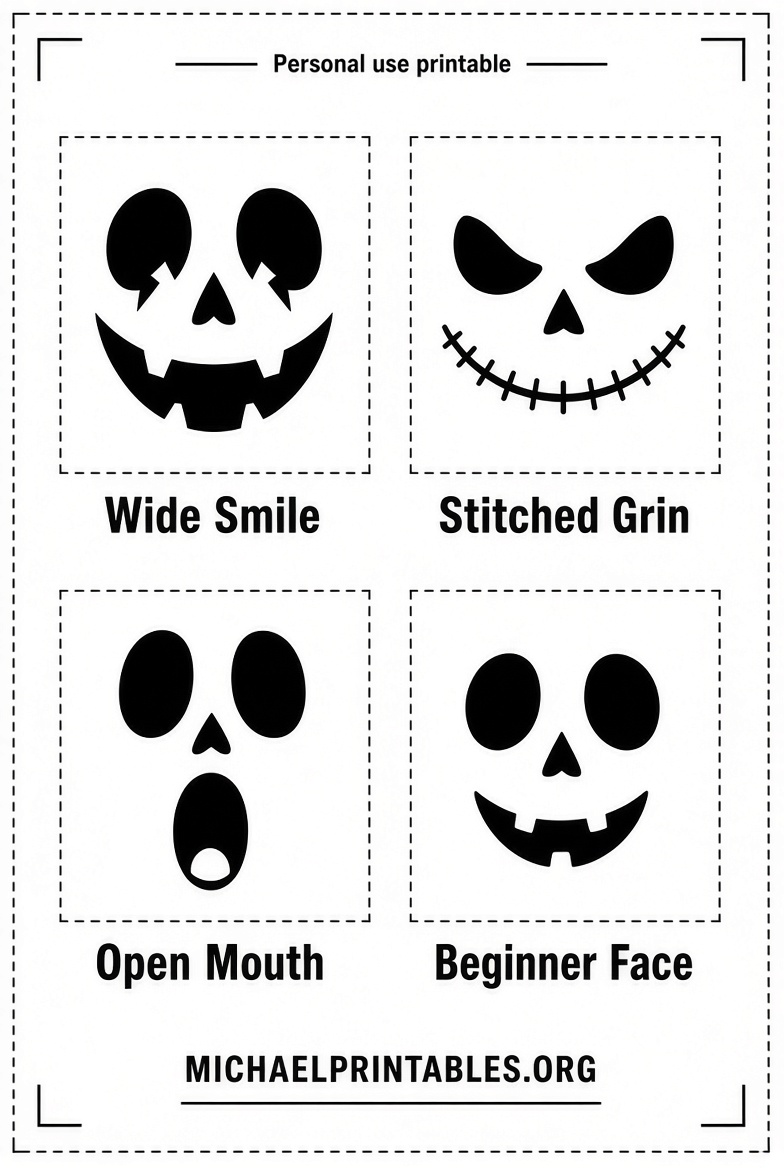 Free Jack Skellington Stencil Printable