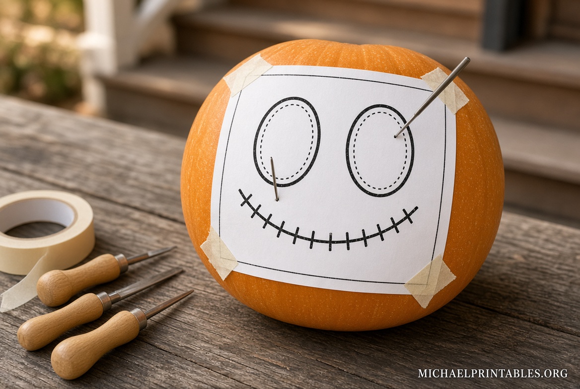 Free Jack Skellington Stencil Printable