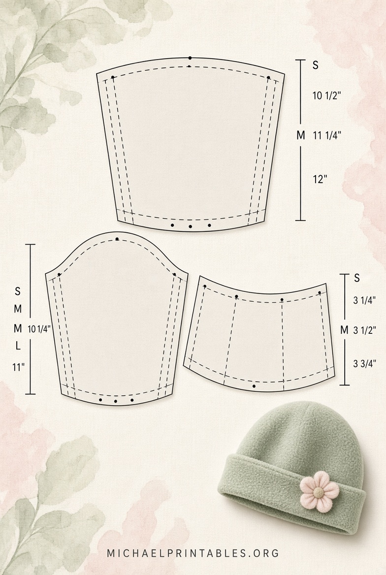 Free Printable Chemo Hat Patterns