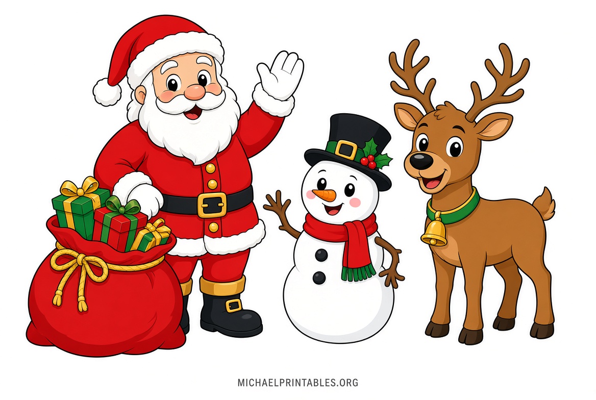 Free Printable Christmas Clipart Images Guide