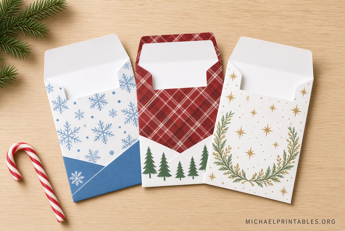 Free Printable Christmas Money Envelopes