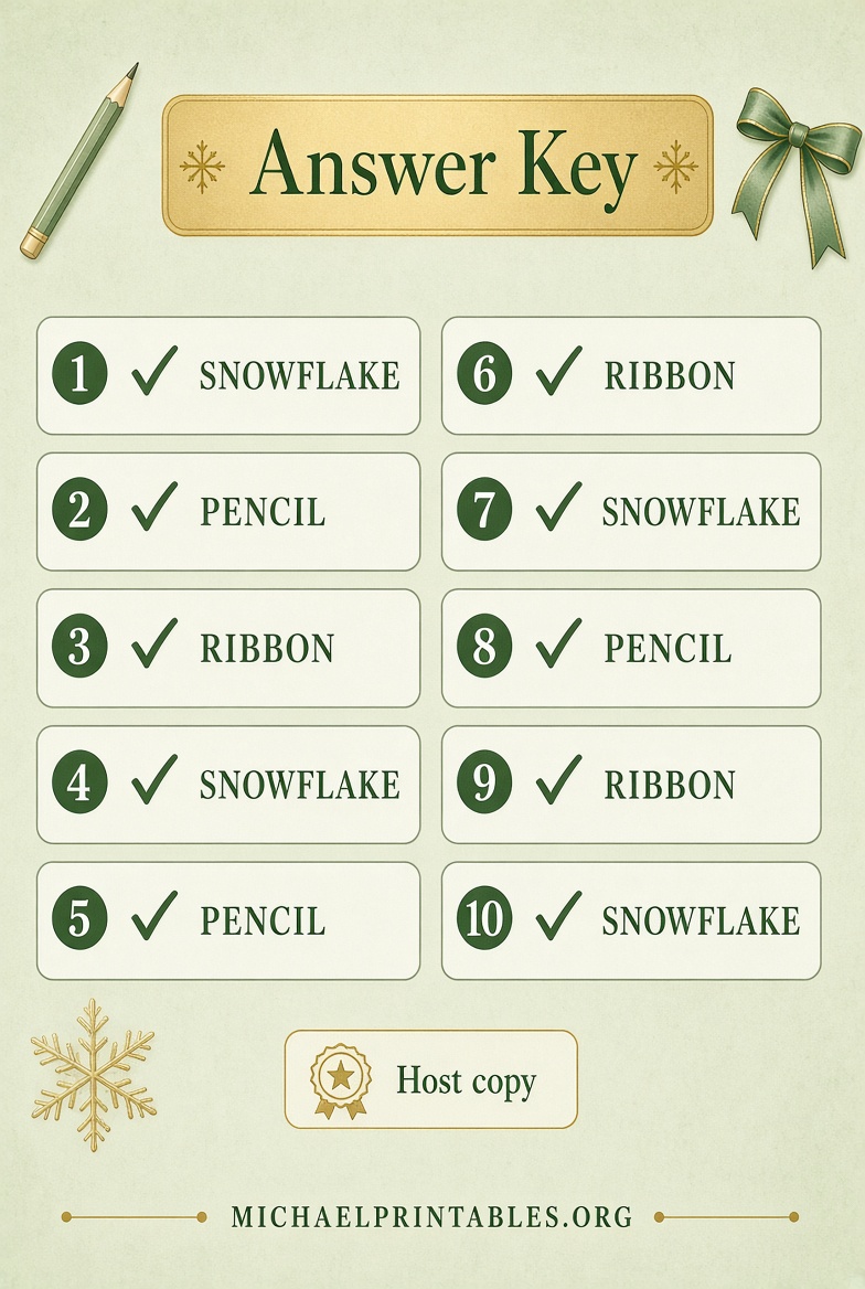 Free Printable Christmas Movie Trivia PDFs