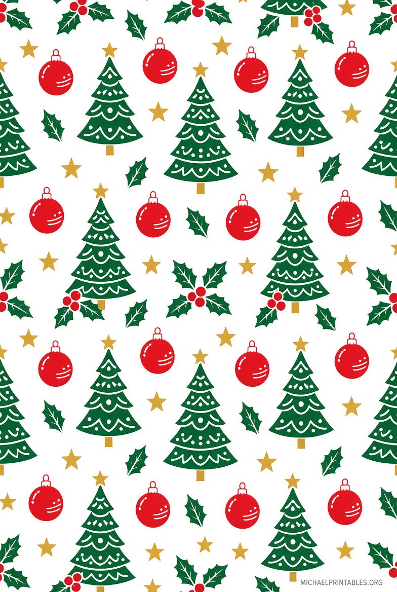 Free Printable Christmas Wrapping Paper Guide