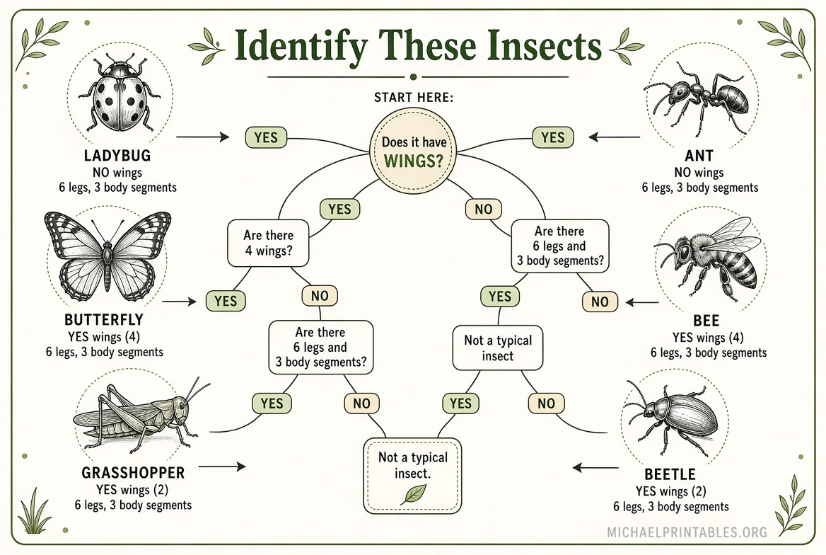 Free Printable Dichotomous Key Worksheet